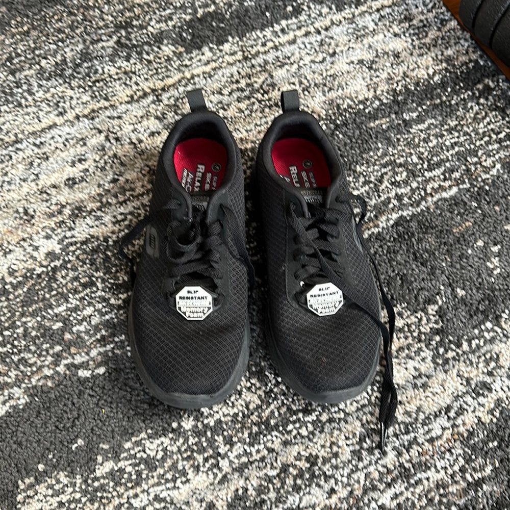 Skechers Slip Resistant Shoes Black